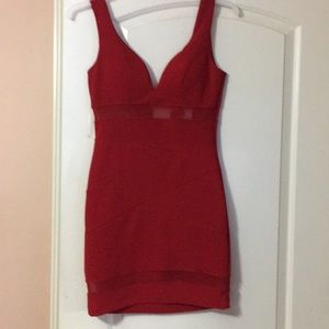 Red dress